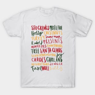 christmas list-Christmas T-Shirt